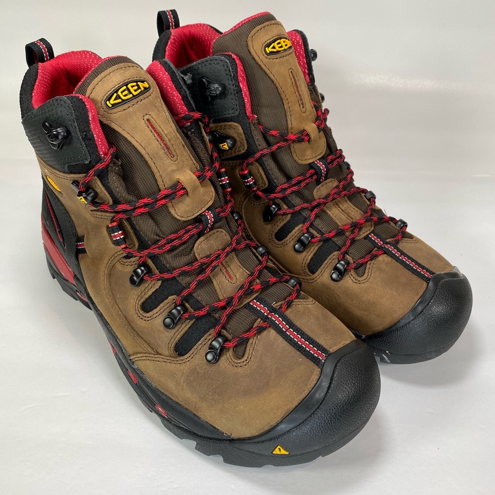 KEEN Pittsburgh Steel Toe Work Boot 1007024 Bison, Utility,Men's Size 12D. New!